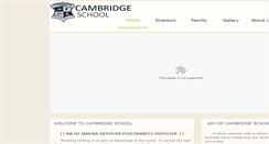 Desktop Screenshot of cambridgeschoolkhroadjpnagar.com